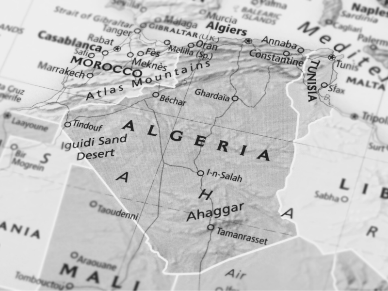 History of Algeria: The Transit Region of Europe and the Middle East